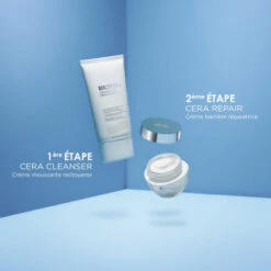 Biotherm CERA CLEANSER Crème Nettoyante Moussante -Célèbre Cosmétiques Magasin cera cleanser 3
