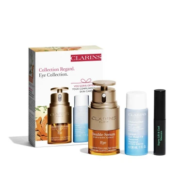 Clarins Coffret Double Serum Eye - Collection Regard Coffret Pour Femme 3 Clarins Coffret Double Serum Eye - Collection Regard Coffret Pour Femme