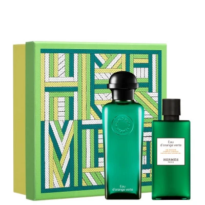 Hermès Coffret Eau D'Orange Verte Coffret à Partager 3 Hermès Coffret Eau D'Orange Verte Coffret à Partager