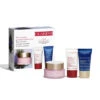Clarins Coffret Mes Essentiels Premières Rides & éclat Coffret Pour Femme -Célèbre Cosmétiques Magasin coffret mes essentiels premieres rides eclat