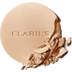 Clarins Ever Matte Compact Powder Poudre Compacte Matifiante Infusée Au Lait De Pêcher -Célèbre Cosmétiques Magasin ever mat cpct pwdr 5