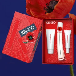 Coffret FLOWER BY KENZO L'Absolue Coffret Pour Femme -Célèbre Cosmétiques Magasin fbk l absolue set 2
