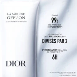 DIOR Le Démaquillage Au Nymphéa - La Mousse OFF/ON Mousse Nettoyante Anti-pollution Purifiante 9 DIOR Le Démaquillage Au Nymphéa - La Mousse OFF/ON Mousse Nettoyante Anti-pollution Purifiante -Célèbre Cosmétiques Magasin la mousse off on 3