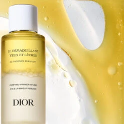 DIOR Le Démaquillage Au Nymphéa - Le Démaquillant Yeux Et Lèvres Le Démaquillant Biphase Yeux Et Lèvres - Formule Soin Purifiante -Célèbre Cosmétiques Magasin le demaquillage au nymphea le demaquillant yeux et levres le demaquillant biphase yeux et levres formule soin purifiante 2