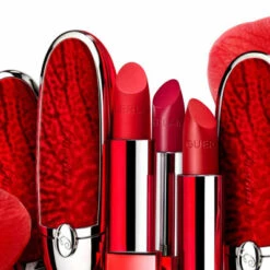 Guerlain ROUGE G L'Écrin Double Miroir Red Orchid Capot De Rouge à Lèvres -Célèbre Cosmétiques Magasin rouge g l ecrin double miroir red orchid 4