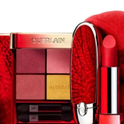 Guerlain ROUGE G L'Écrin Double Miroir Red Orchid Capot De Rouge à Lèvres -Célèbre Cosmétiques Magasin rouge g l ecrin double miroir red orchid 5