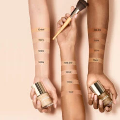 Clarins Skin Illusion Velvet Fond De Teint Mat Naturel & Hydratation -Célèbre Cosmétiques Magasin sk illusion velvet 6